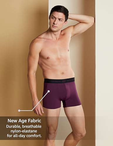 Image of Symbol Premium Men's Microfiber Blend Ultra-Soft Stretch Trunks | Underwear (Available in Combo Packs)