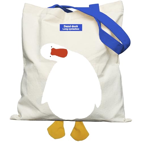 METALPHA Duck Canvas Tote with Magnetic Closure