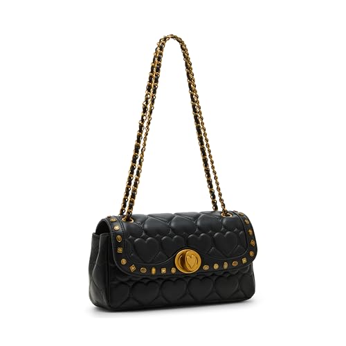 Betsey Johnson Icon Hearts Flap Bag