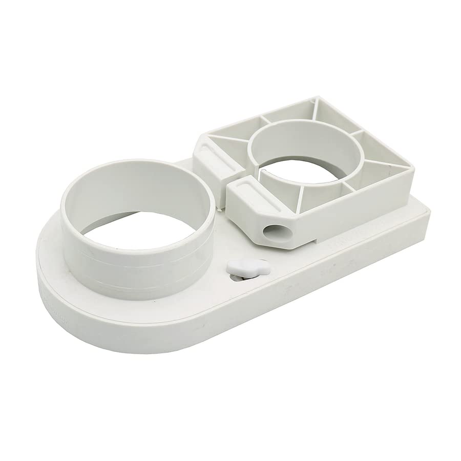 Herramienta de extracción de polvo para carpintería CNC, colector de polvo de 70/75/80/85/90/100 mm, cepillo extraíble a prueba de polvo (85 mm x 100 mm)