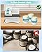 JVWKPU Precision Label Applicator for Jars, Bottles & Candle Vessels, Manual Label Placement Tool for 0.5–5 Inch Containers, Professional Labeling Tool for Small Business & Handmade Products