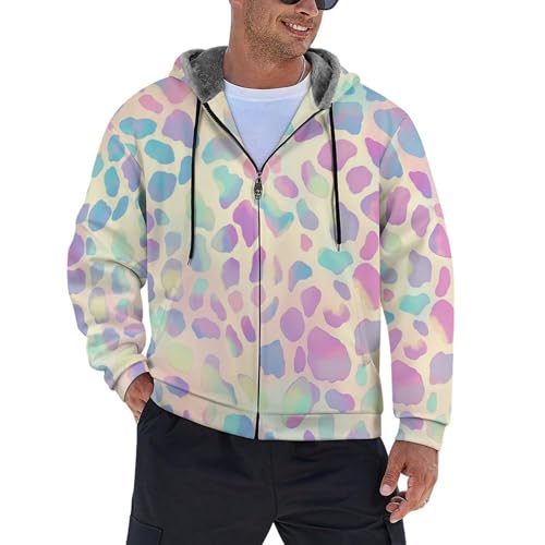 Veste polaire homme chaude légère veste randonnée hiver zippée vêtement extérieur