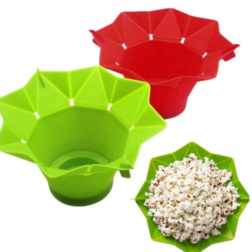 Pipoqueira em Silicone para Microondas, Verde