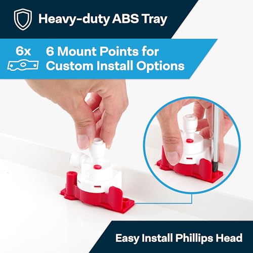 Leak Detector Installation Close-up