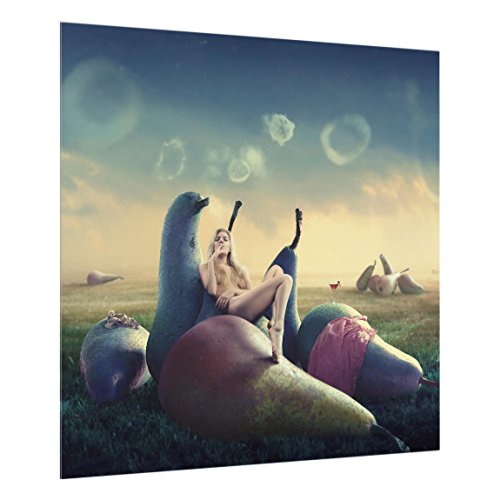 Spritzschutz Glas - Sunday Morning - Quadrat 1:1 59cm x 60cm