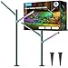 Produktbild Govee Outdoor LED Gartenleuchte, IP66 Wasserdicht Gartenlampe aus Metall, DIY Höhe Form, 16 Mio Farben 64 Szenen, Alexa Matter Kompatibel, RGBWWIC 2700-6500K Gartenbeleuchtung für Hof Weg Rasen, 2pcs