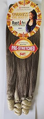 Goddess Curl Braid 54" (BT6/613)