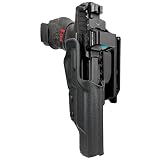 OWB Quick Release IDPA Holster fits HK VP9 Match (Right-Hand Draw, Black)