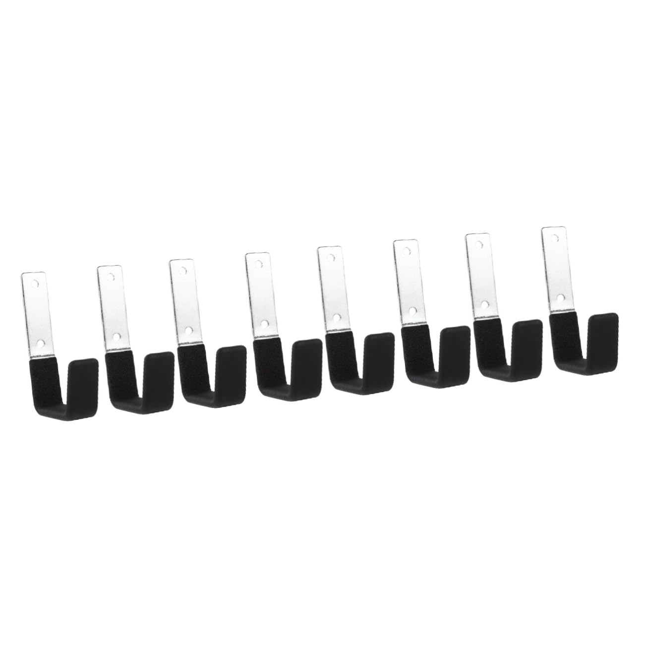 4 Set Ganci Da Garage Resistenti Da Ganci Heavy Duty Per Organizer Muro Per Utensili Da Giardino E Elettrici Per Scopettoni E Attrezzatura Da Giardino 2 Pezzi*4