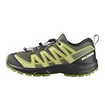 SALOMON XA Pro V8 Zapatillas para Senderismo Trail...: Ajuste preciso: Aprovechando nuestra experiencia en trail running, la construcción SensiFit envuelve tu pie para un ajuste ceñido y cómodo que se adapta a la forma de cualquier pie Agarre en todo tipo de terrenos: La suela Contagrip combina un enorme...
