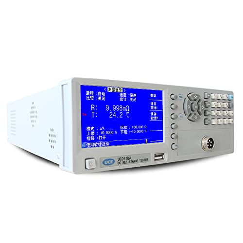 UCE UC2518A DC Low Resistance Meter Test Milliohm Micro Ohms 10μΩ~200KΩ