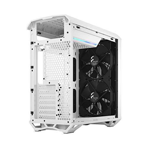 Torrent Compact White Computer Case TG Tempered Glass Clear - Case PC - Immagine 11