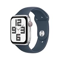 Apple Watch SE (2ª generazione, 2023) GPS + Cellular 44mm Smartwatch con cassa in alluminio color...