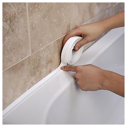 jooks sellador rollo impermeable Tira de sellado de pared sellado tira tira a prueba de moho PVC cinta de esquina junta pared Recortadora protección cocina fregadero ba?era ducha Crack Funda