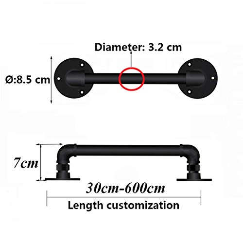 Main courante d'escalier en forme de conduite d'eau pour loft industriel - 3