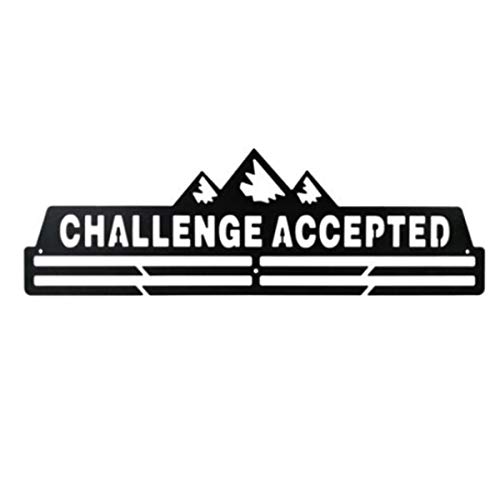 40Cm Metall Stahl Sport Medaillenhalter Aufhänger Display Rack Ideal Swim Run Triathlon Dekorationen - 1#