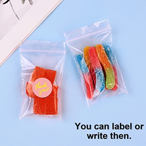 700 Count 2X3 Inch Small Plastic Bags, 1.4 Mil Jewelry Bags Small Bags, Resealable Small Ziplock Bag, Small Baggies Clear Bags For Packaging, Jewelry, Bead, Screws, Pill #TOP3