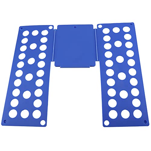 Kleidungsordner, Bretter, Kleider-Organizer, Schrank, Geb¨¹ndelt, Hemd, Faltbrett, Falten, Hosen, Erwachsene, Kinder, Kindergr??en (Blau)