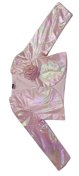 Girls Pink Princess Party Dress with Shimmer Bolero Jacket | Elegant Birthday Dress | Wedding-image-37