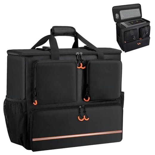 Portable Computer Desktop Tower Carrying Case