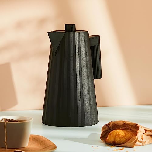 Tetera eléctrica Alessi Plissé MDL06 B 1.7L negra miniatura 5