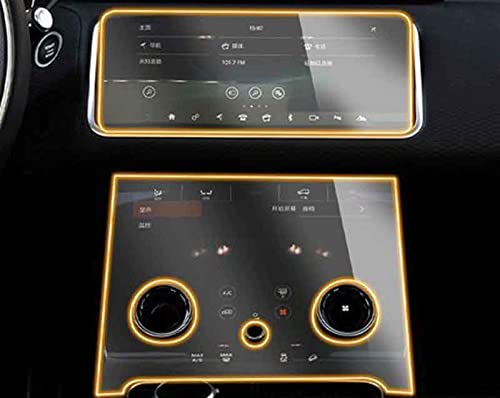 Film protecteur TPU anti-rayures évite les marques sur console Range Rover