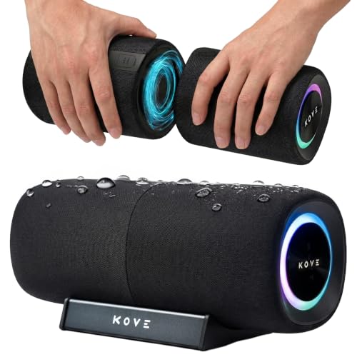 KASITA KOVE Split Bluetooth Speaker System (Black)