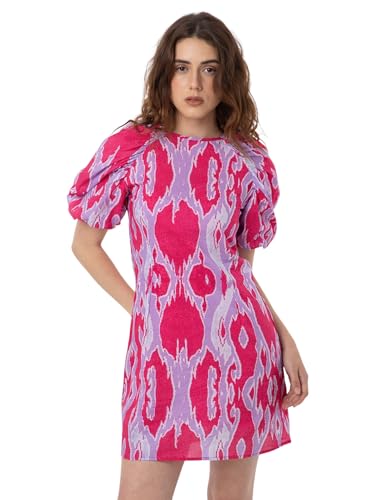 Image of RAREISM Regular FIT Abstract Print MINI Dress