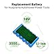 18V 3000mAh Ersatz Li-ion Akku für Husqvarna Automower 115H/305/310/315/520, Limited 2020, Sileno City 2018/250/400/500, Sileno Life 1000/1250/2019/750/850, Sileno+ R100Li/+ R130Li/R160Li