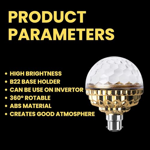 Image of AMPEREUS 12W Multicolour LED Decorative Bulb for Home - Smart Diwali Lighting for Room & Festive Decoration | Colour Changing LED Lights for Home, Parties & Festivals (5 PCS)
