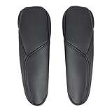 AUTOKAY Black Front Seat Armrest Cover Fits for Honda CR-V CRV 2007 2008 2009
