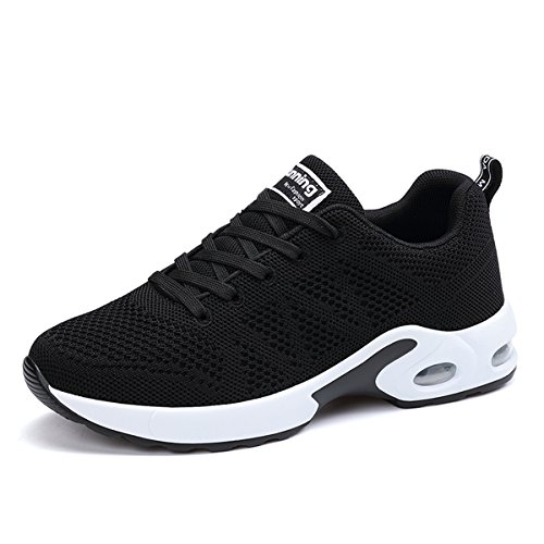 JARLIF Women's Breathable Fashion Walking Sneakers Lightweight Athletic Tennis Running Shoes (8 B(M)