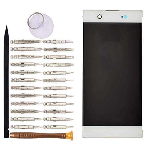 Image of Display Touch Screen Assembly with Frame Replacement for Sony Xperia XA1 Ultra G3221 G3212 G3223 G3226 White