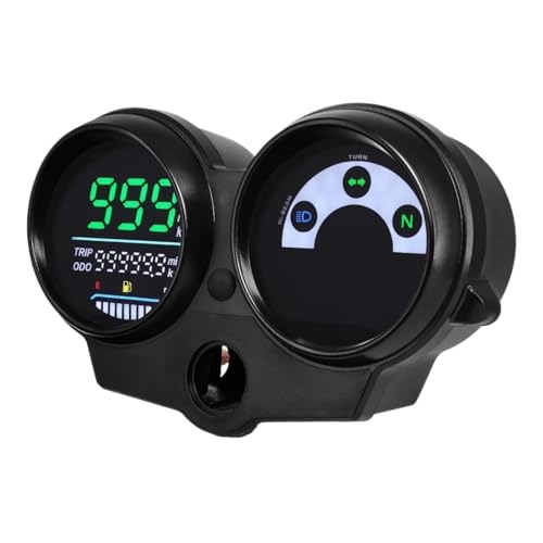 Compteur vitesse moto LCD avec affichage du niveau de vitesse Fan 125