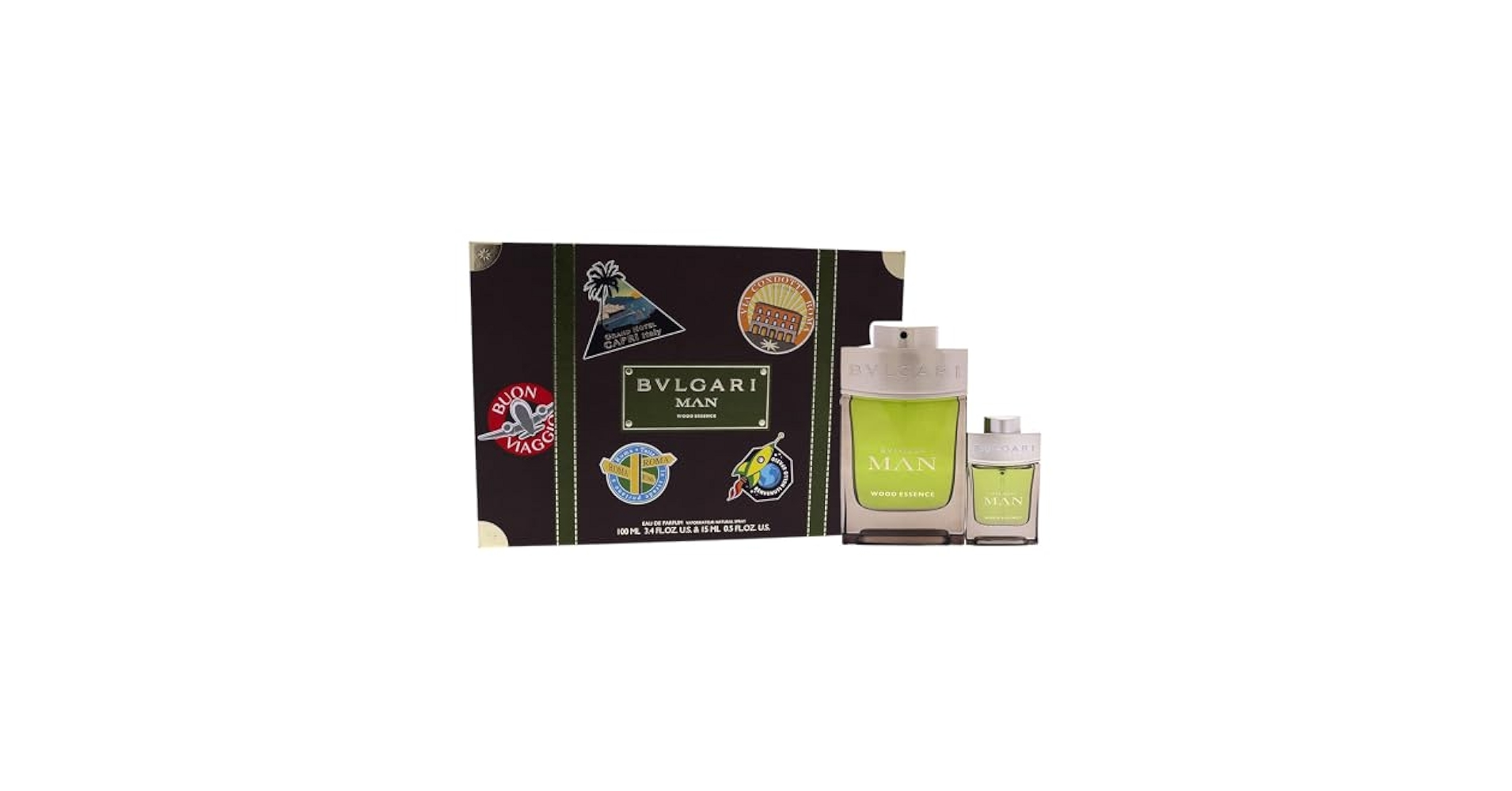 Amazon.com : Bvlgari Bvlgari Man Wood Essence Men 2 Pc Gift