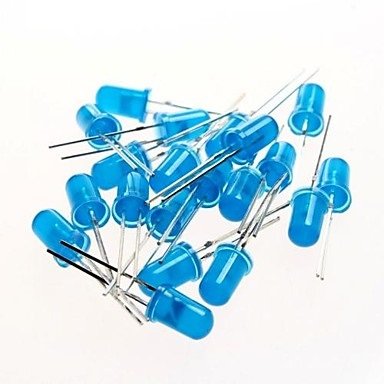 OLatus Light Emitting Diode, LED, 5mm, Blue, 100 Pieces