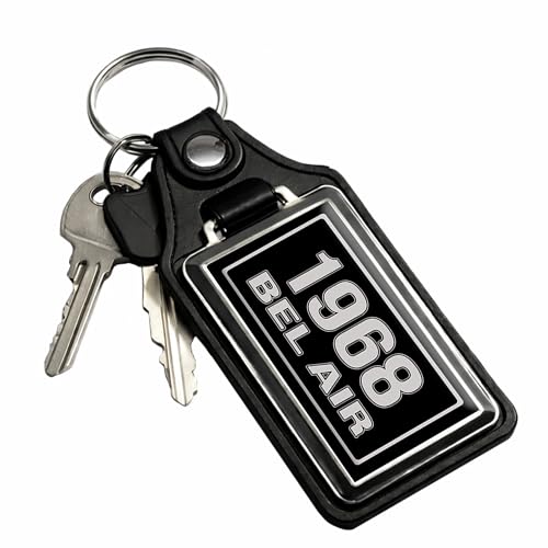 Image of Brotherhood Car Key Chain for Bel Air - Classic Models Keychain for Men and Women Gift Key Ring