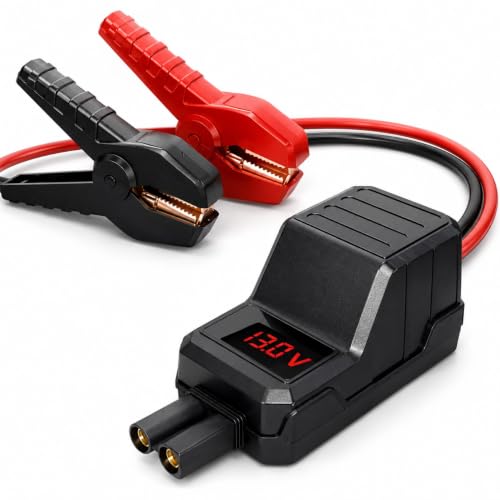 MEGAWISE Smart Jump Starter Clamps for 12V Portable Car Jump Starters