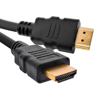 InLine 4k HDMI Kabel HDMI-High Speed mit Ethernet HDMI 20 UHD für Blu-ray PS5 Xbox Series Switch SteckerStecker schwarz 1m