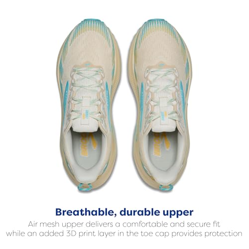 Brooks Brooks Women's Ghost Trail, Versatile Off-Road Running Shoe for Rugged Terrain - Sand/Star White/Golden Hour - 10.5 Medium