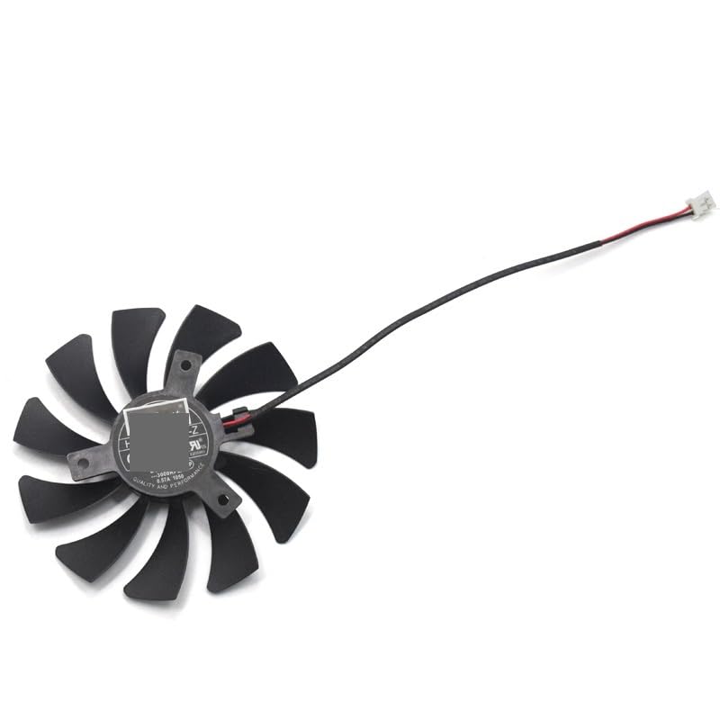 Graphics Card 85MM HA9010H12F-Z 2Pin Video Card Fan for GTX 1050 1050Ti OC Replacement Graphics Card GPU