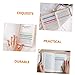 Abaodam 10sets Sticky Index Tabs Fluorescent Reading Strips for Enhanced and Visual Tracking Portable Pet Note Strips Bright Colors for Students and Readers