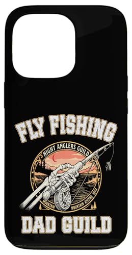FLY FISHING DAD GUILD �t�B�b�V���[�}�� ���̓� �� �����₫ �X�}�z�P�[�X iPhone 13 Pro �p