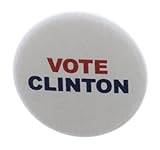 Vote Clinton 1.25' Pinback Button Pin President Campaign Election 2016 Hillary
