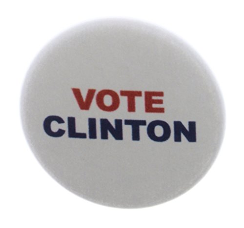Vote Clinton 1.25" Pinback Button Pin President Campaign Election 2016