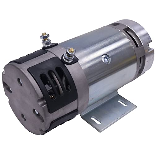 Image of HOLDWELL 24V Electric Hydraulic Pump Motor 147664 IM0398 11.216.992 Compatible with Skyjack Electric Scissor Lift SJIII3215 SJIII3219 SJIII3220 SJIII3226 SJIII4620 SJIII4626 SJIII4632 3KW 3100RPM