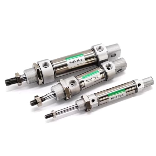 Mini cilindro de acero inoxidable serie MI duradero y resistente 3