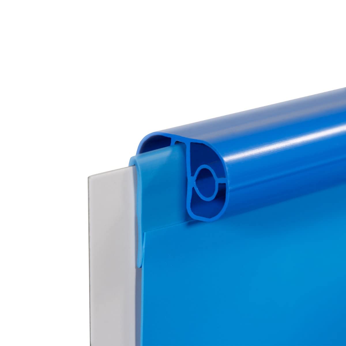 Pool Standardhandlauf blau rund 250 cm Rundpool Schwimmbecken PVC Handlauf Einhängebiese
