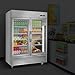 JINSONG Commercial Beverage Fridge Display Refrigerator, 54