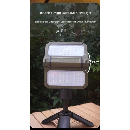 Lampe d'extérieur LED 2000 lm multifonction 5 modes éclairage entretien - 4
